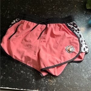 Women's Pink Athletic Shorts
